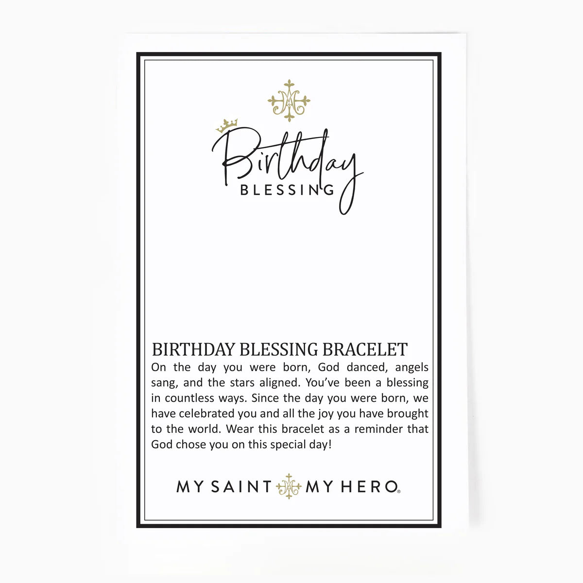 MSMH Pearl Birthday Blessing Bracelet