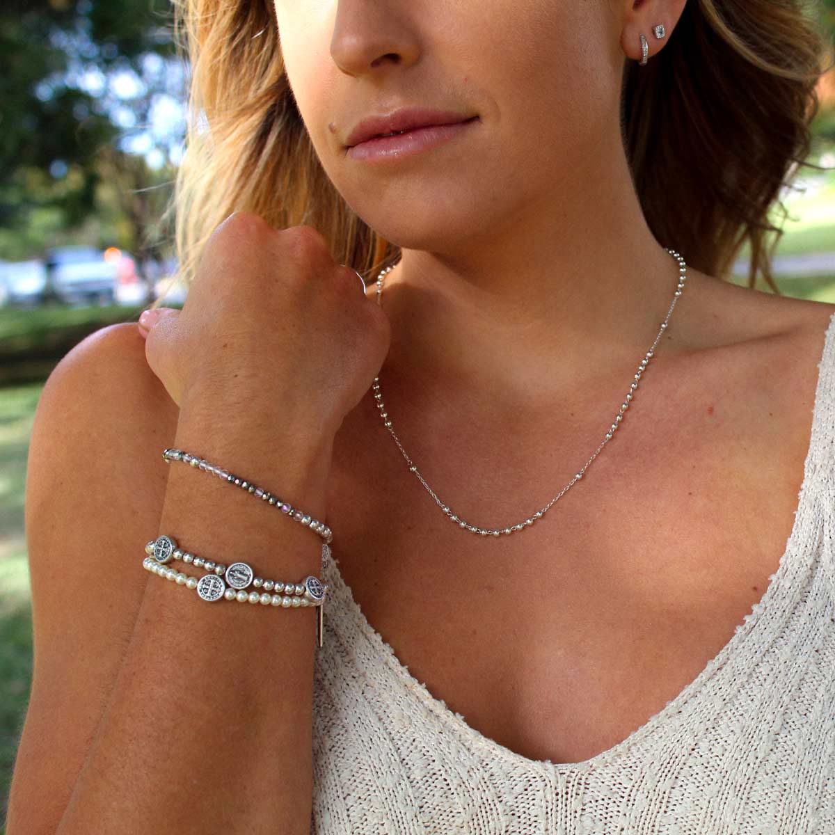 MSMH Pearl Birthday Blessing Bracelet