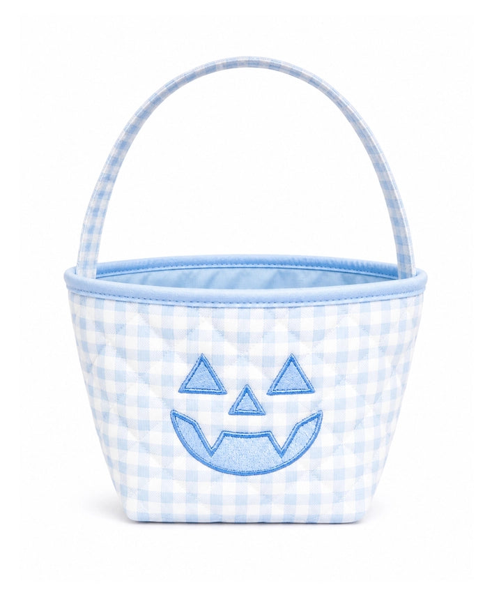 Blue Petite Pumpkin Tote