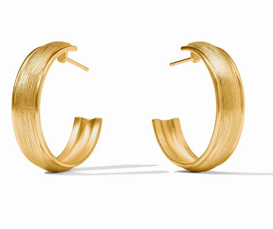 Cobblestone Hoop Gold