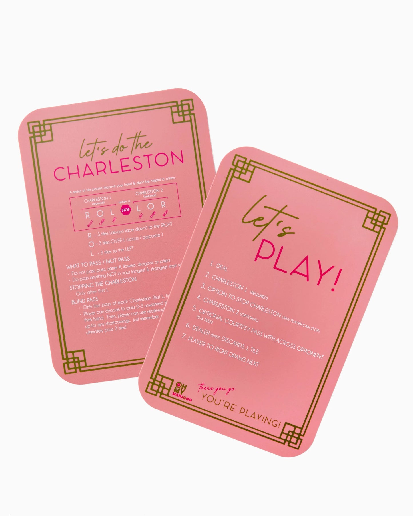 Mahjong Tile Shuffler Set