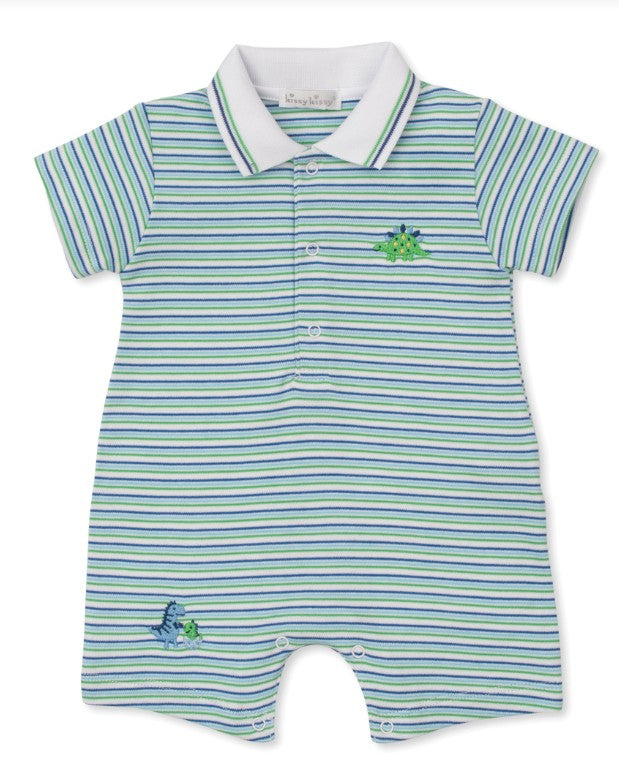 Kissy Kissy Dino District Multi Color Short Playsuit