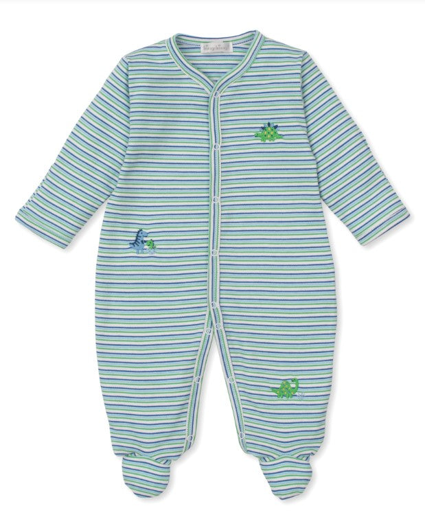 Kissy Kissy Dino District Multi Color Footie