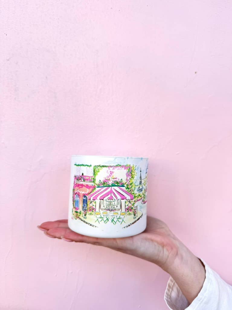 EIFEL TOWER SCAPE-Candle