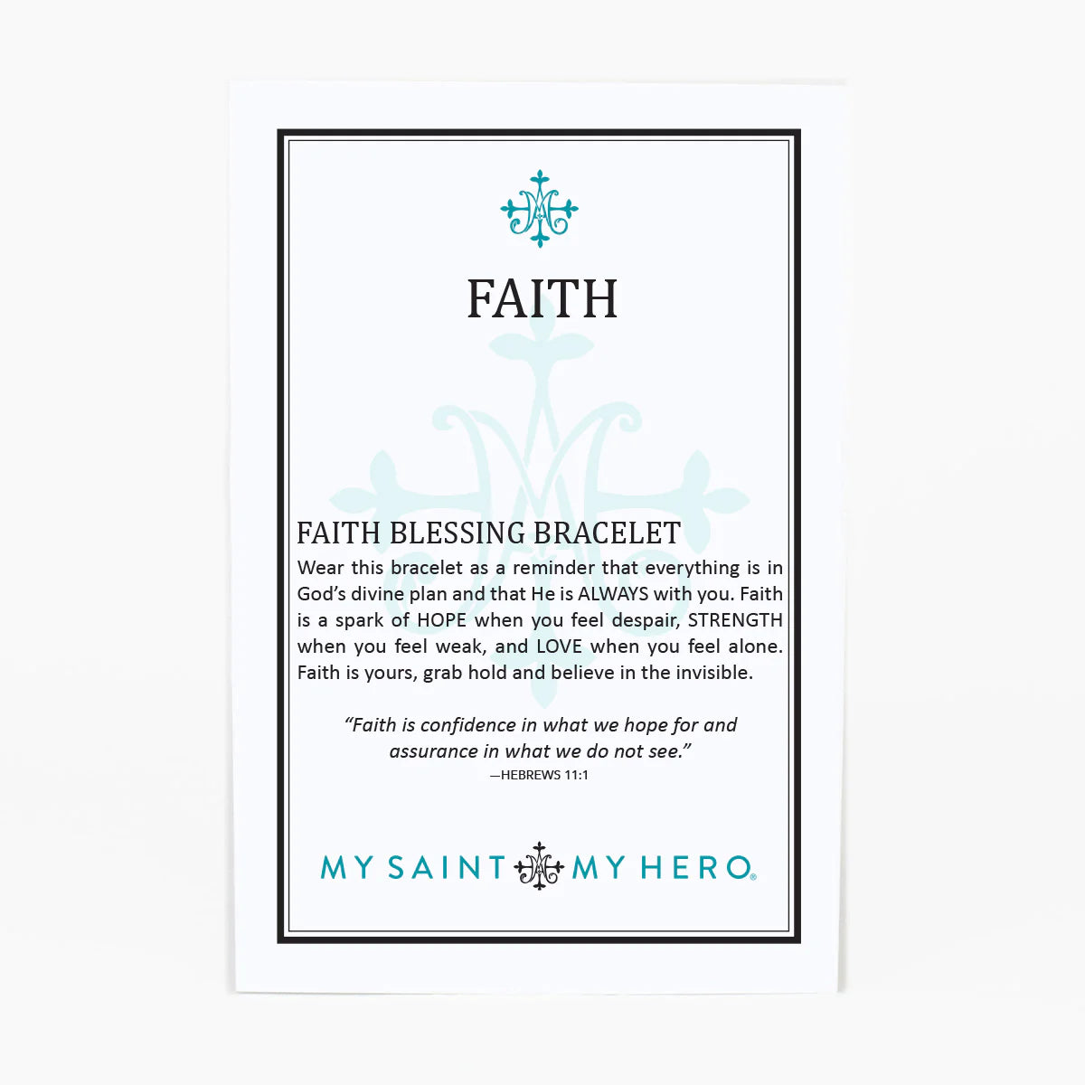MSMH Faith Blessing Bracelet