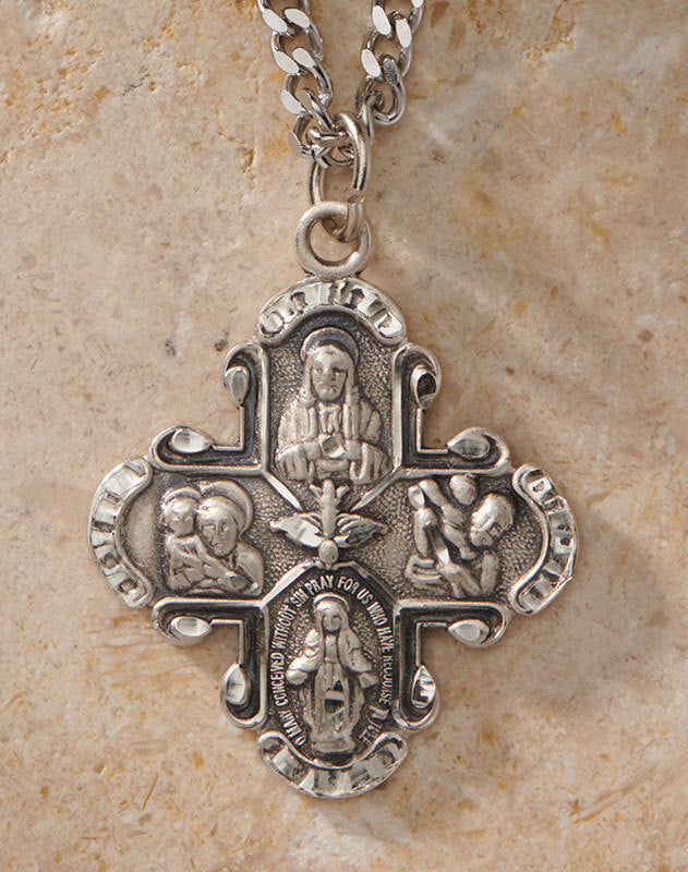 Pendant of Protection- Four Way Cross