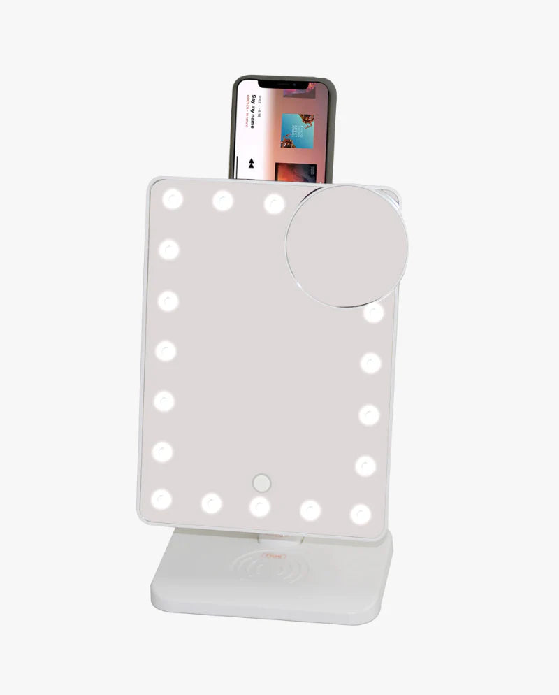 Glam Studio Vanity Mirror & Bluetooth Speaker