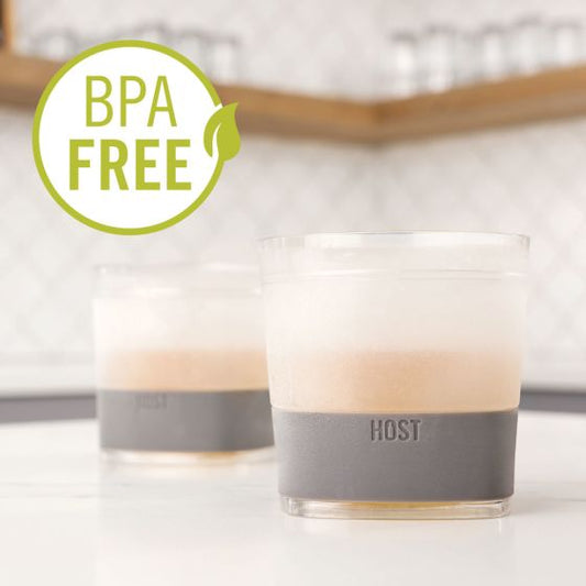 Whiskey FREEZE Cooling Cups- Gray