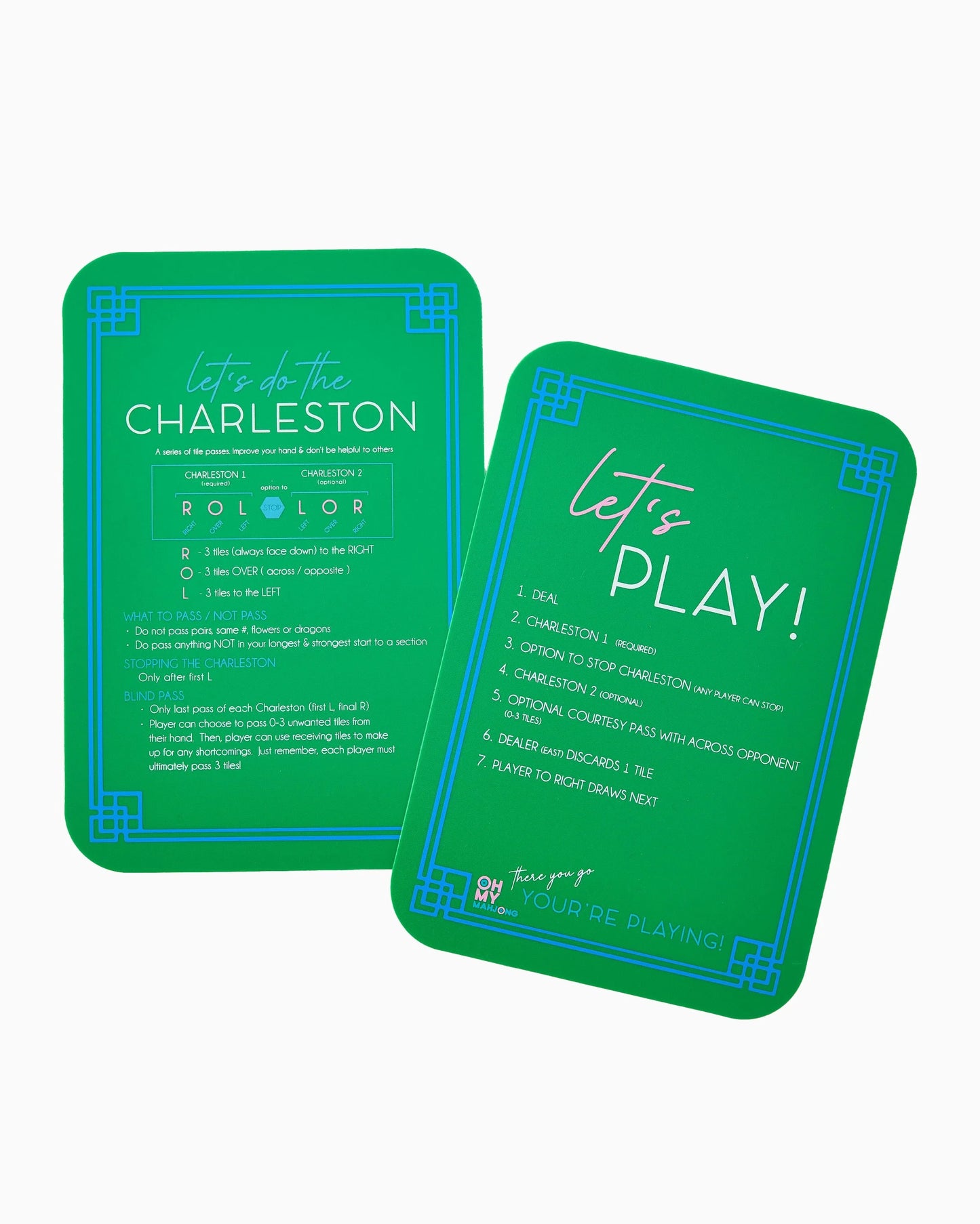 Mahjong Tile Shuffler Set