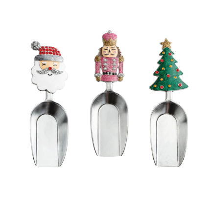 Holiday Bedazzled Ice Scoops