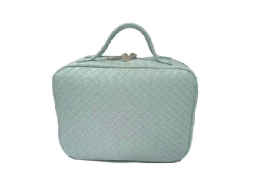Luxe Trame Woven Travel Case