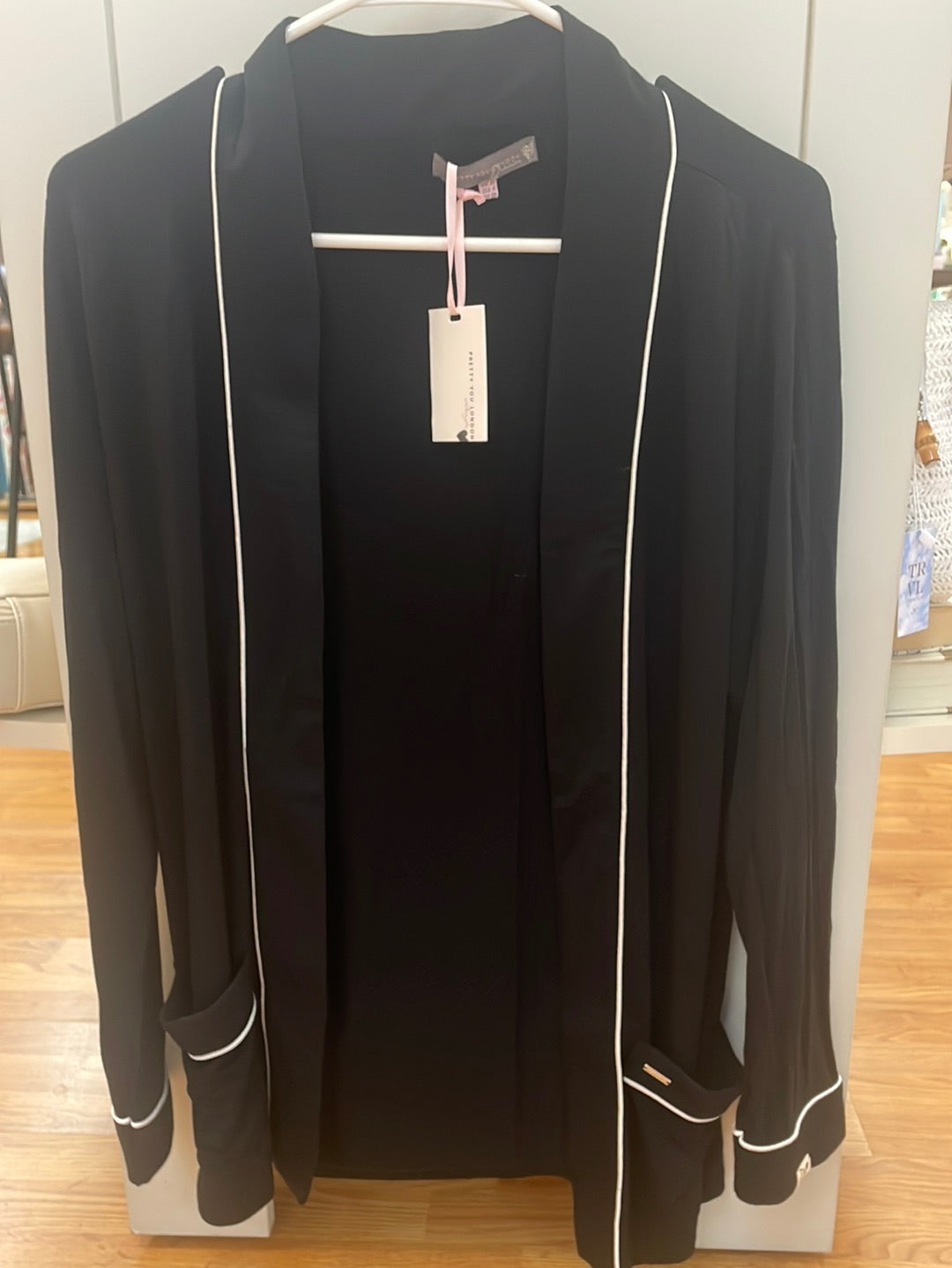 Bamboo Cotton Jacket/Black