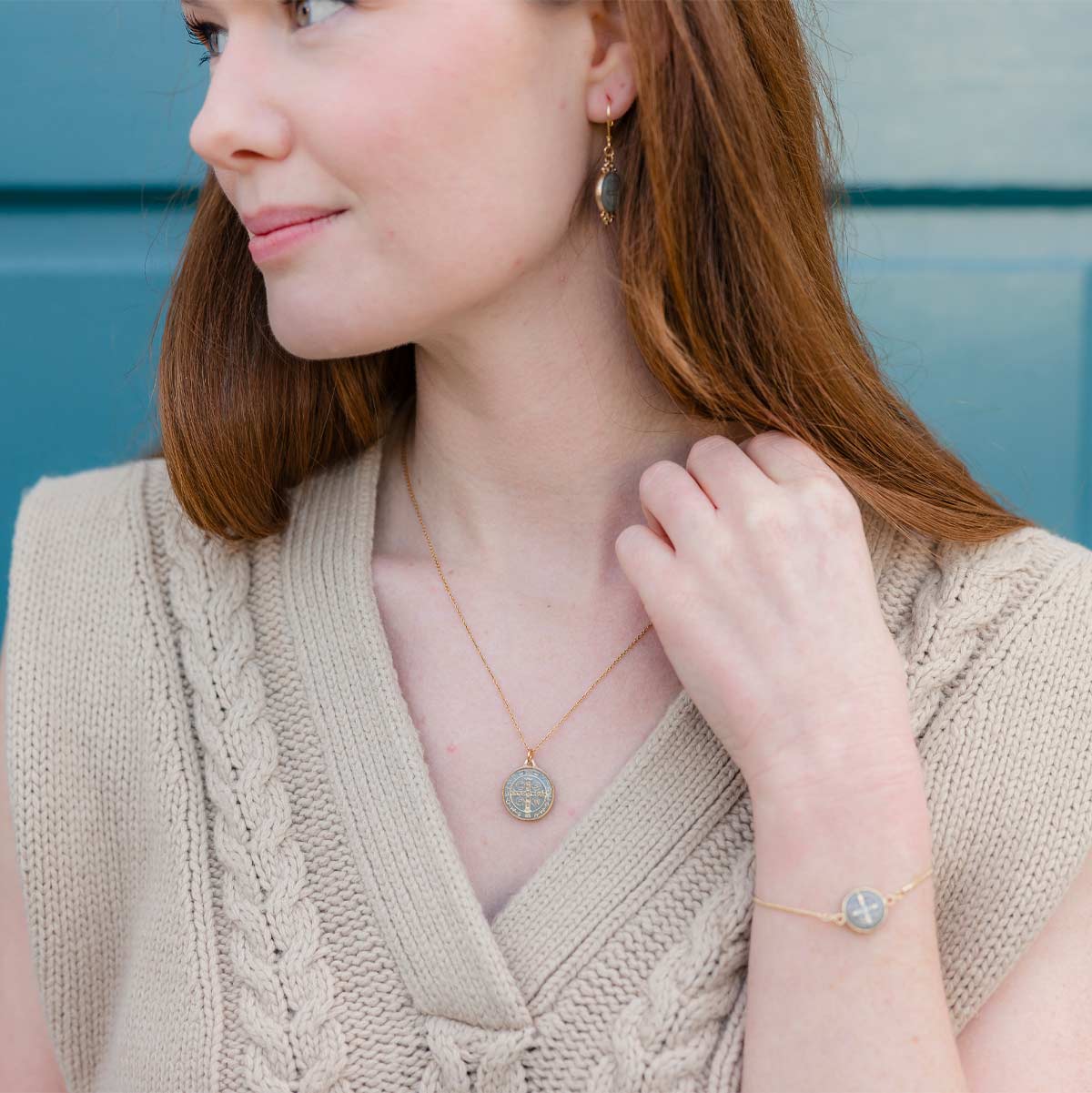 MSMH Jubilee Medal of St. Benedict Necklace