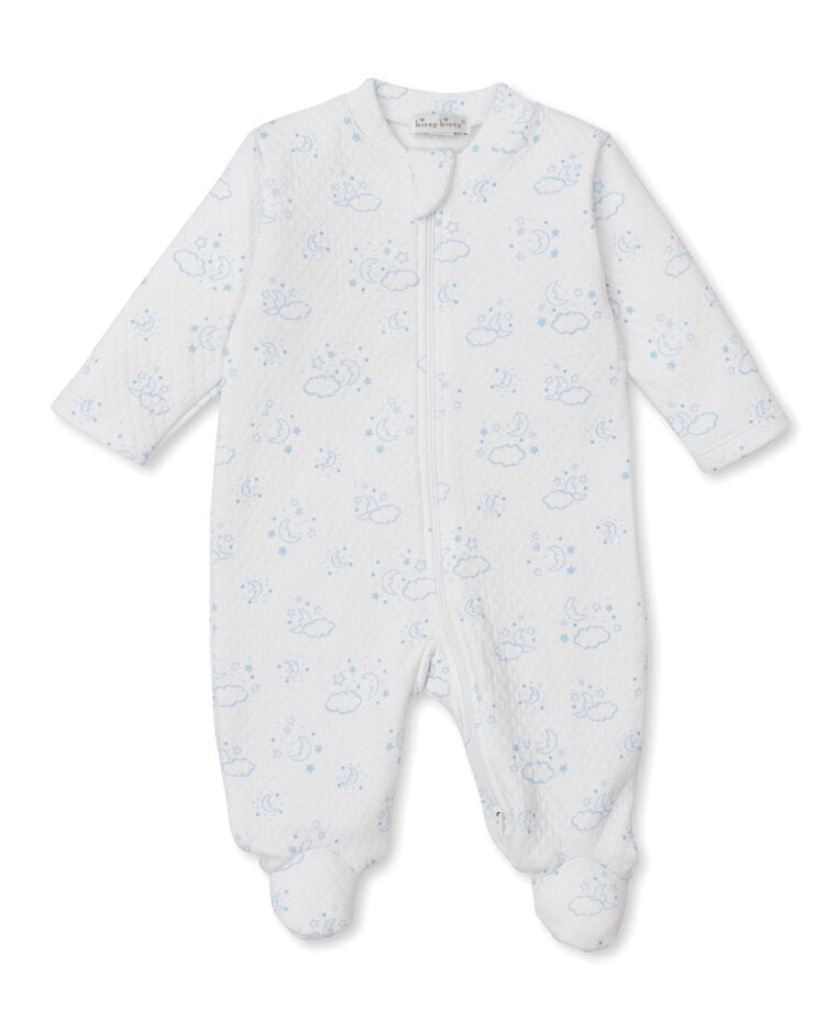 Kissy Kissy Cheerful Good Night Footie w/ Zip