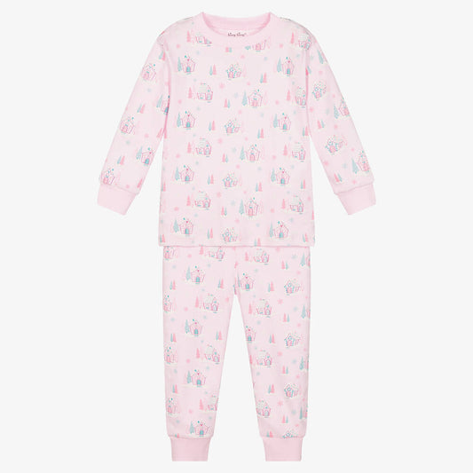 Kissy Kissy Gingerbread Cottages PJ Set