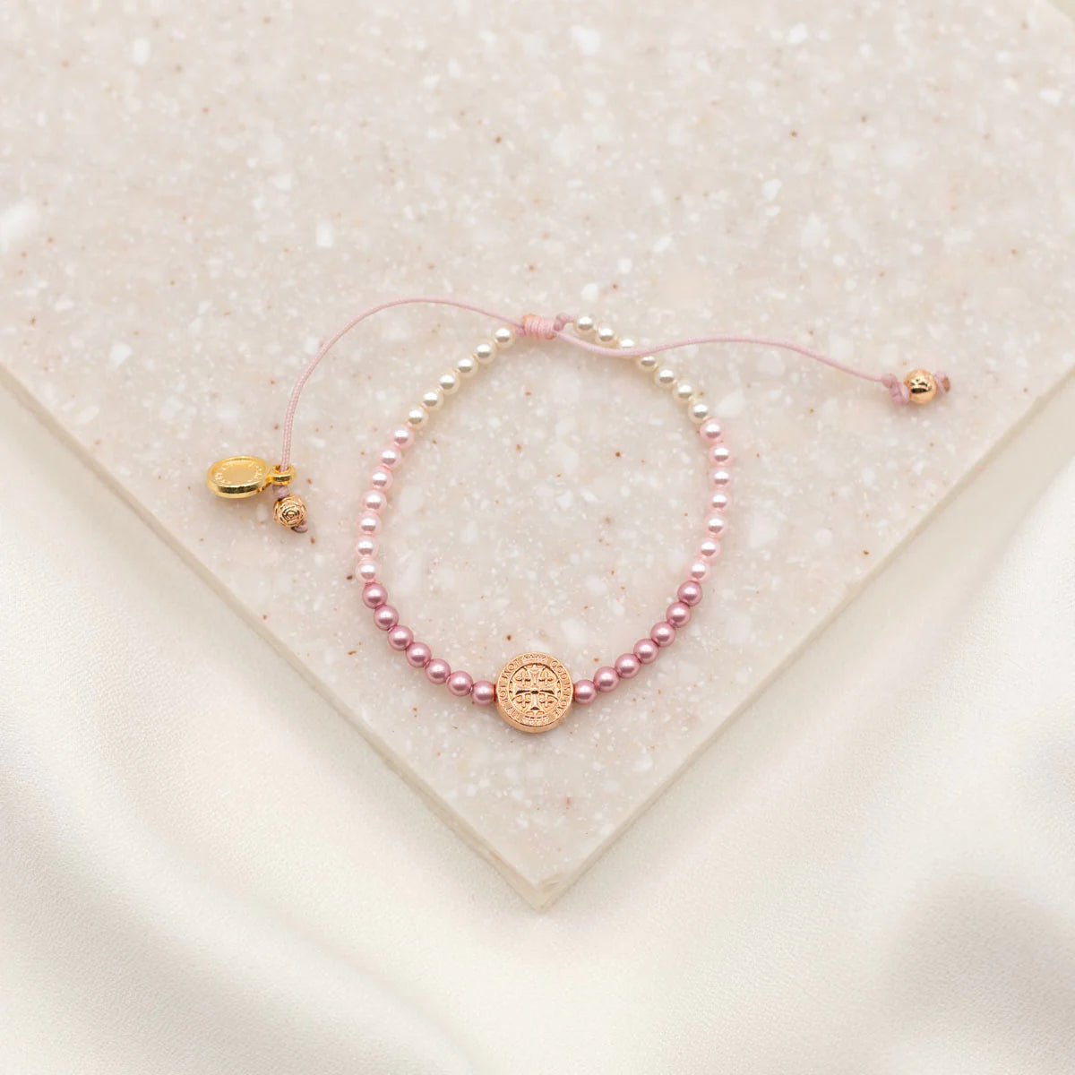 MSMH Love Lights the Way for Kids - St. Amos Crystal Pearl Bracelet