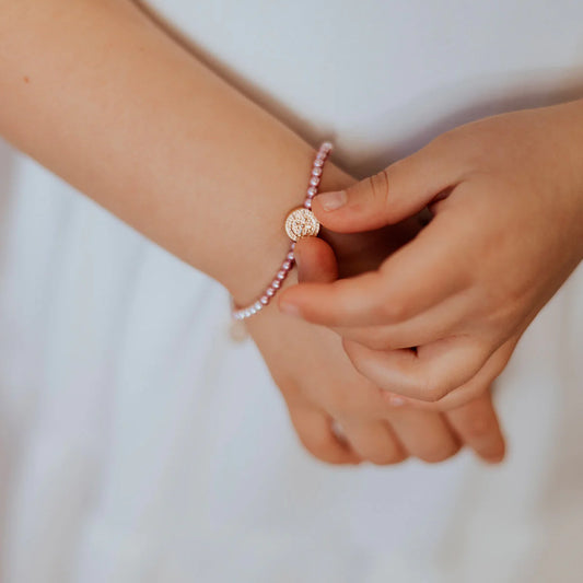 MSMH Love Lights the Way for Kids - St. Amos Crystal Pearl Bracelet