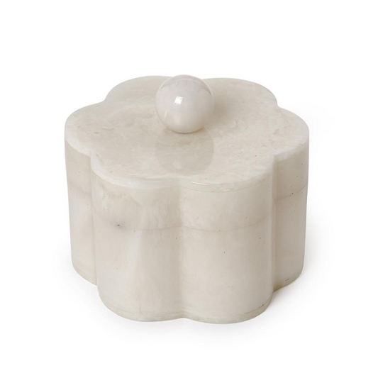 Marbleized Resin Covered Box