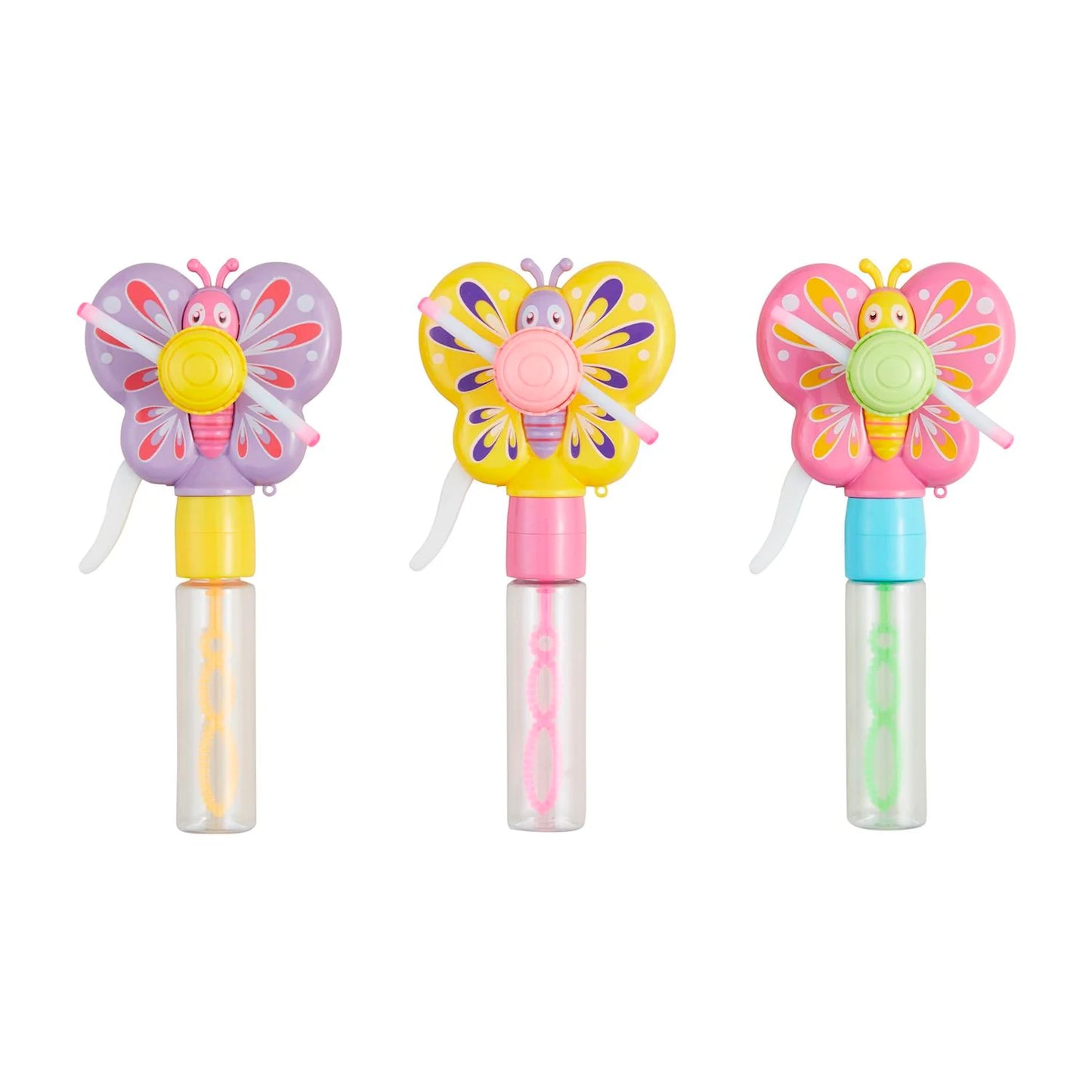 Kids light-up butterfly fan
