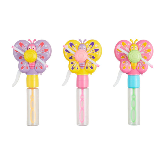 Kids light-up butterfly fan