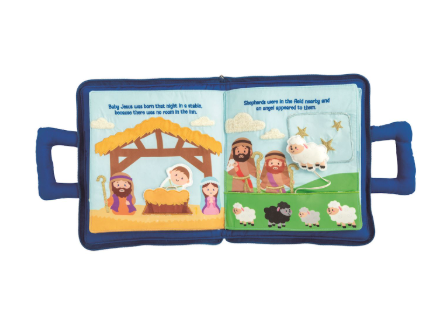 My First Nativity Fabric Quiet Book