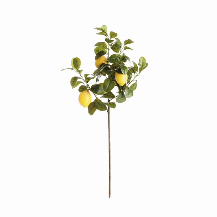 31" Faux Lemon Stems