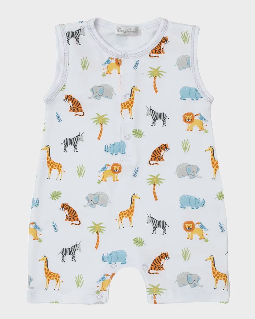 Kissy Kissy Tropical Jungle Sleeveless Playsuit