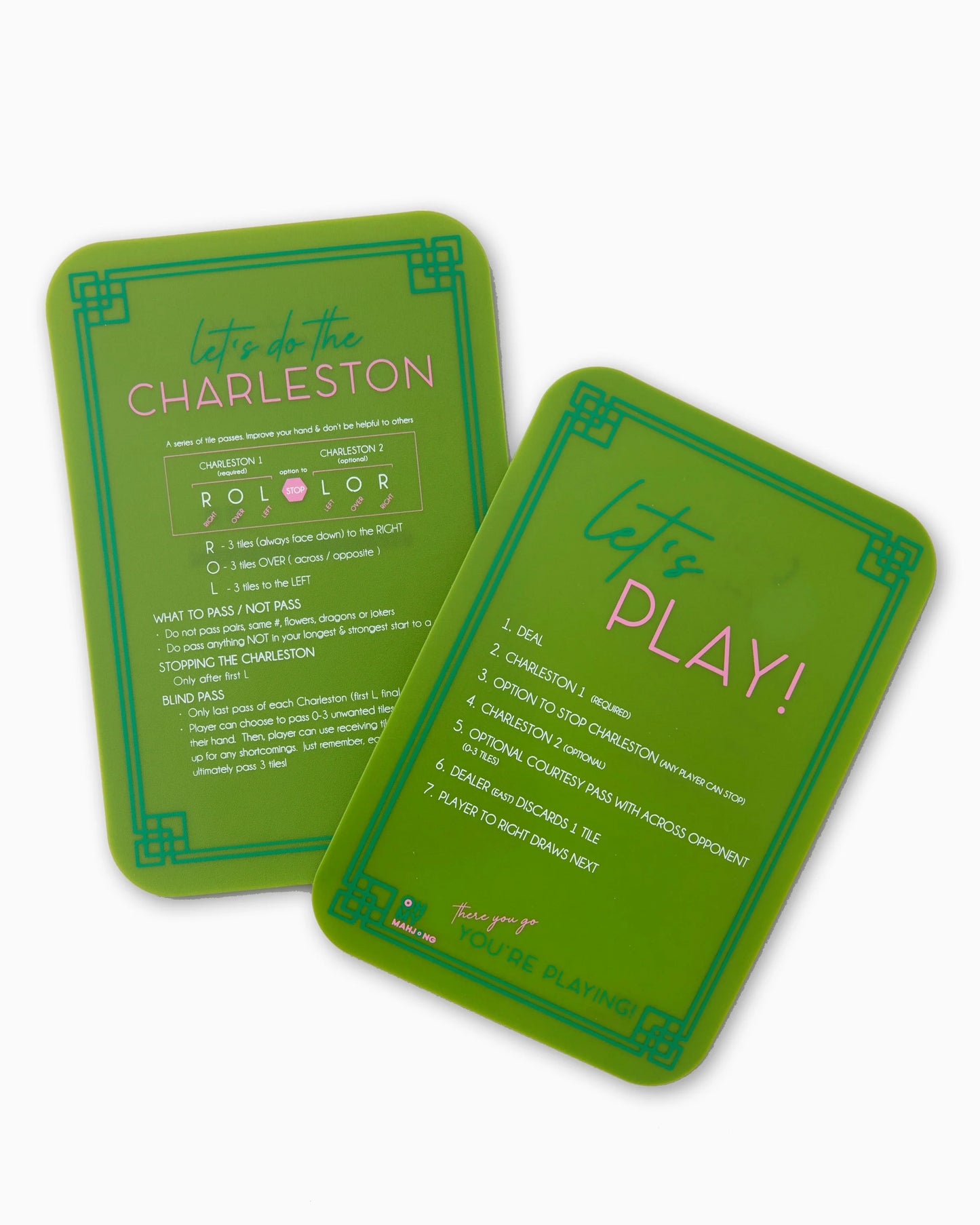 Mahjong Tile Shuffler Set