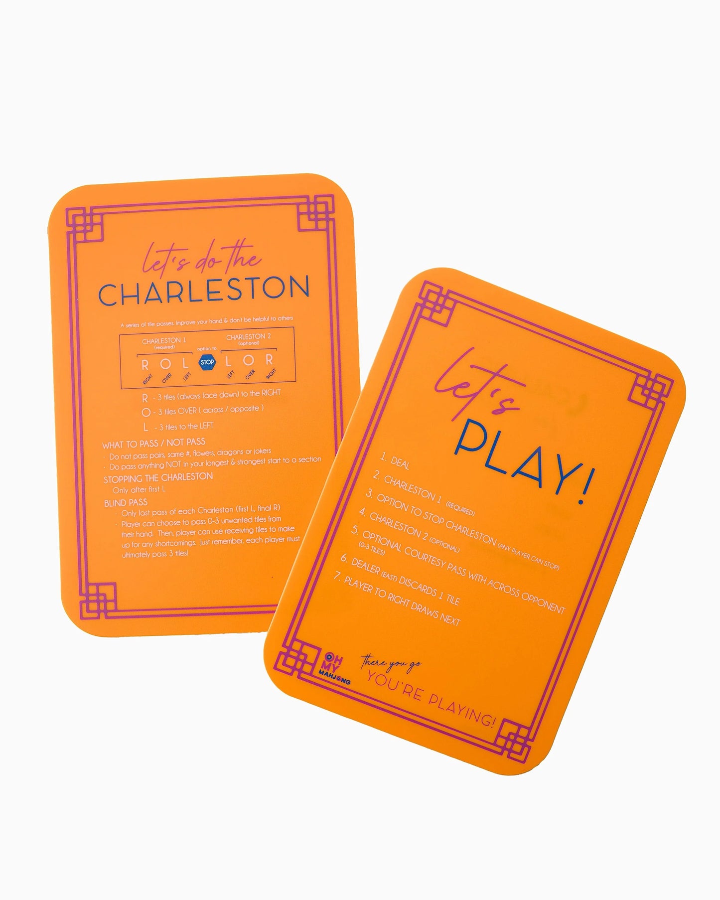 Mahjong Tile Shuffler Set