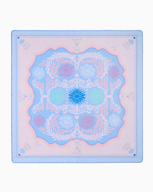 Peri-Winkle Mahjong Mat