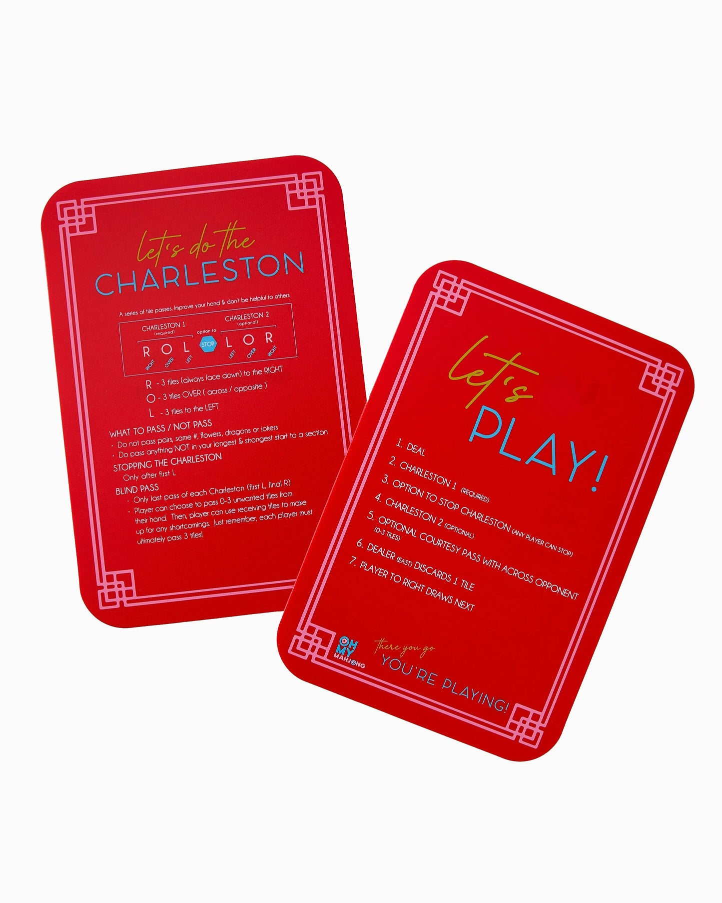 Mahjong Tile Shuffler Set
