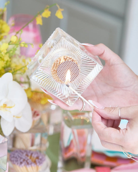 Square Match Striker With Matches