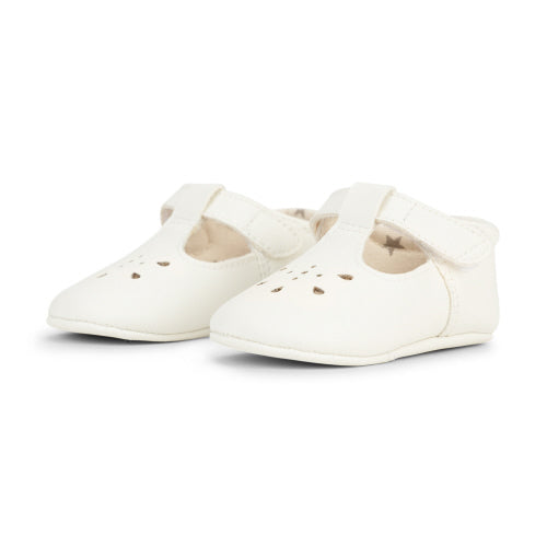 Mary Jane Snowy White Shoes