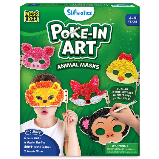 Poke In Art Animal Masks