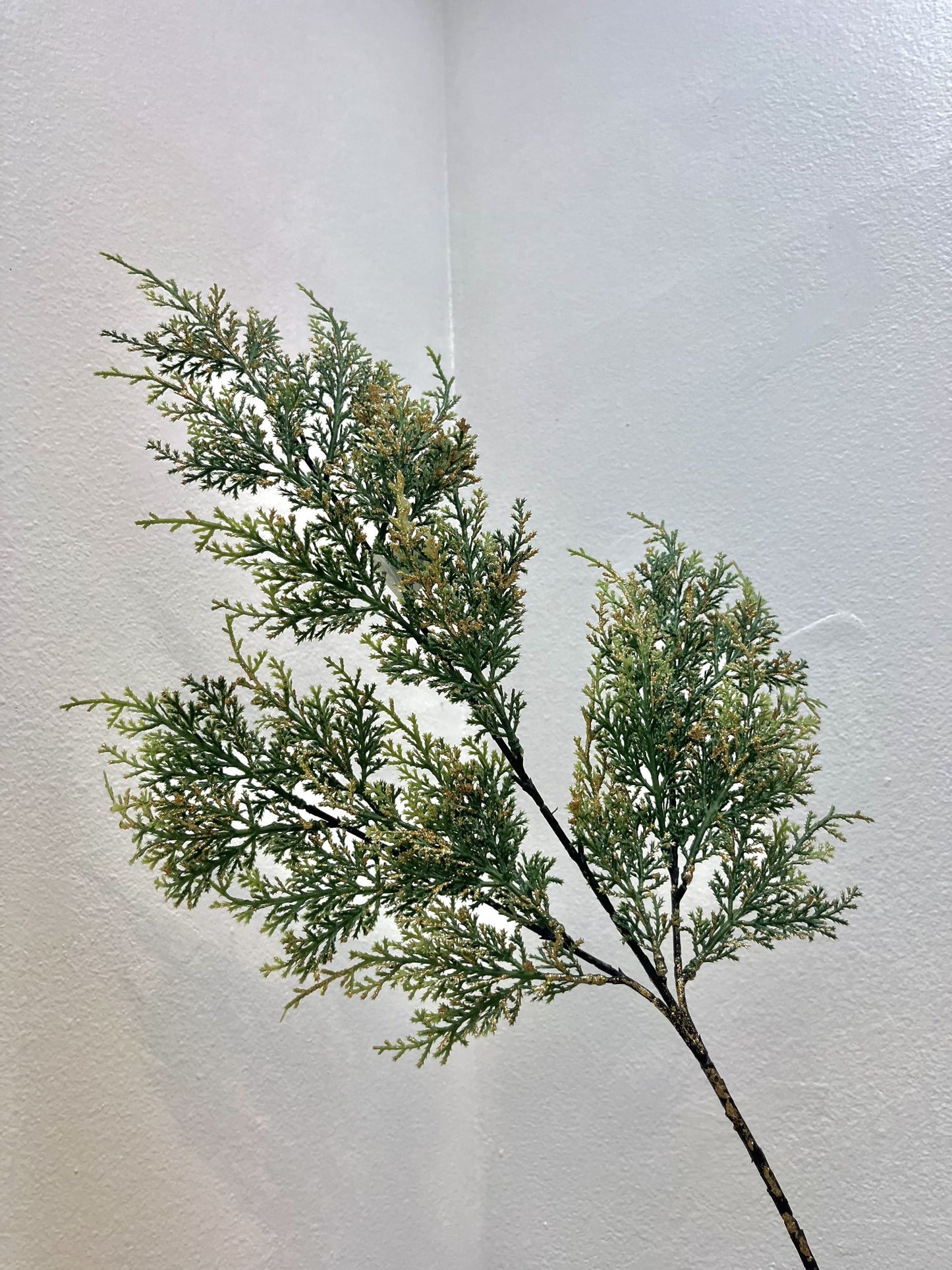 Gold Glitter Cedar Spray