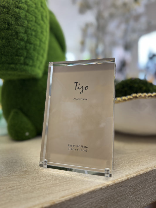 Clear Lucite Acrylic Frame