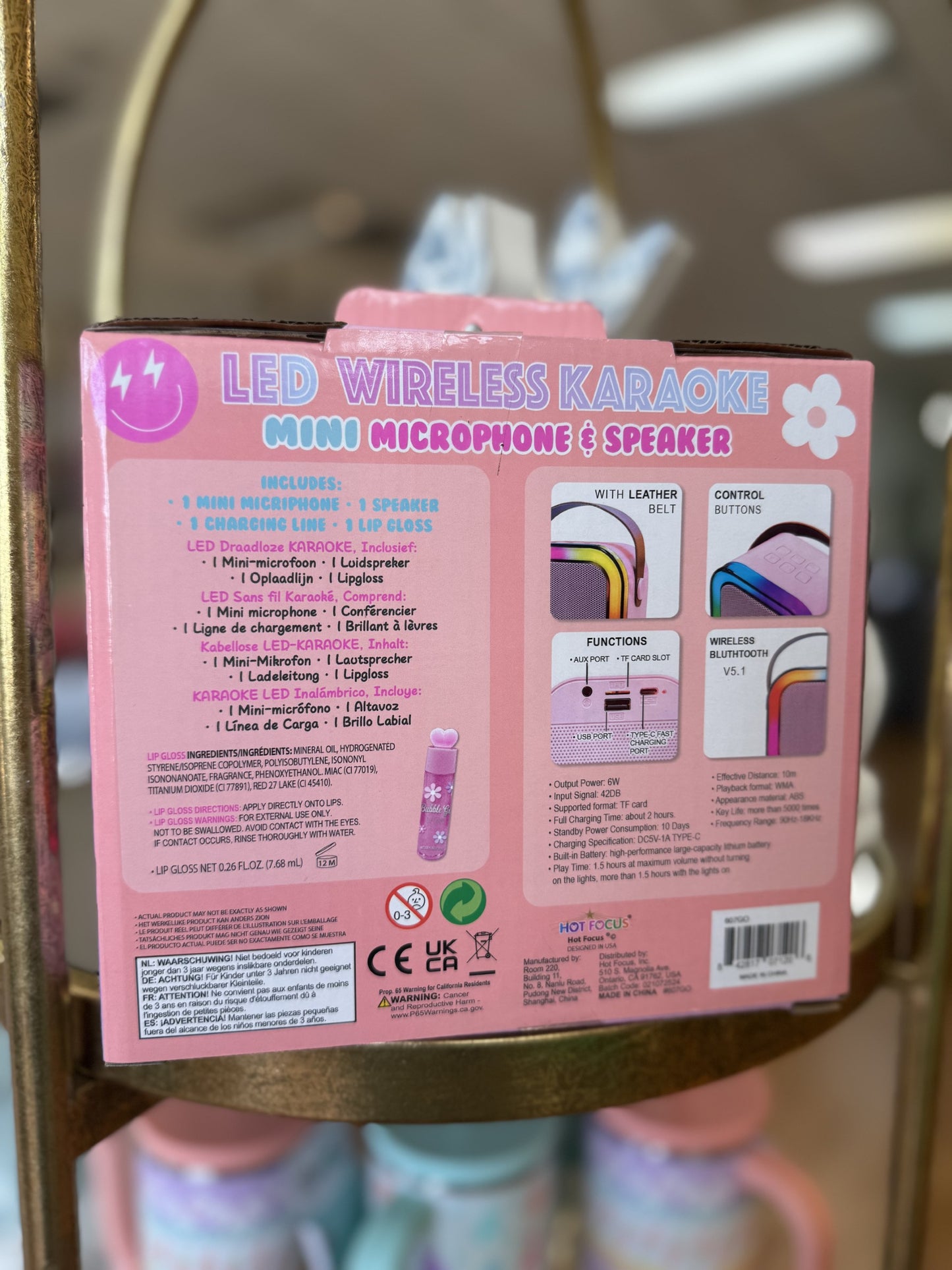 LED Wireless Karaoke Set