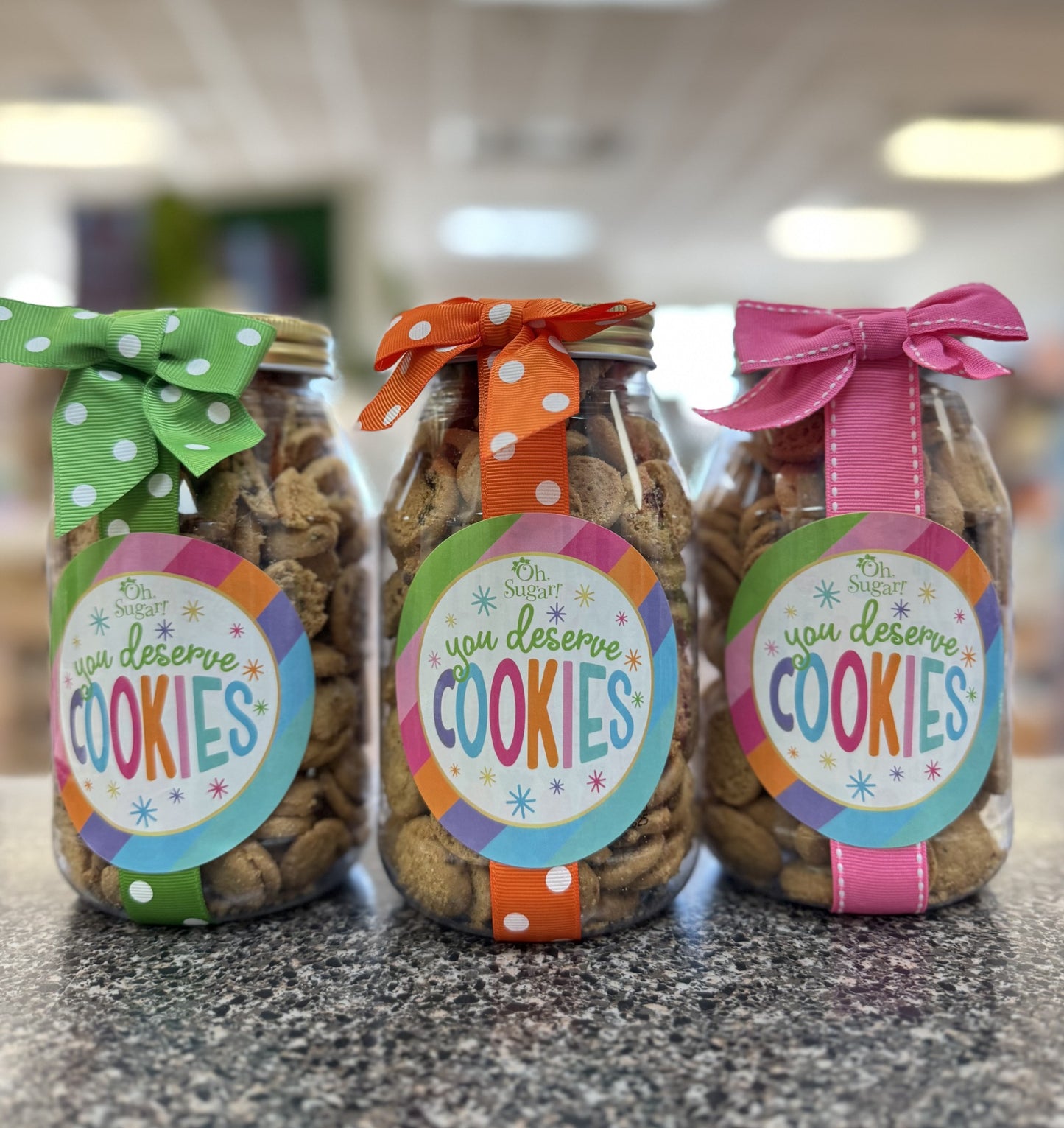Chocolate Chip Cookies Quart Jar