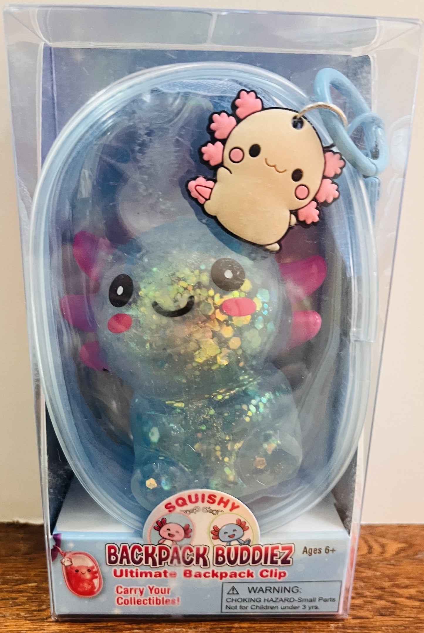 Backpack Buddies- Axolotl