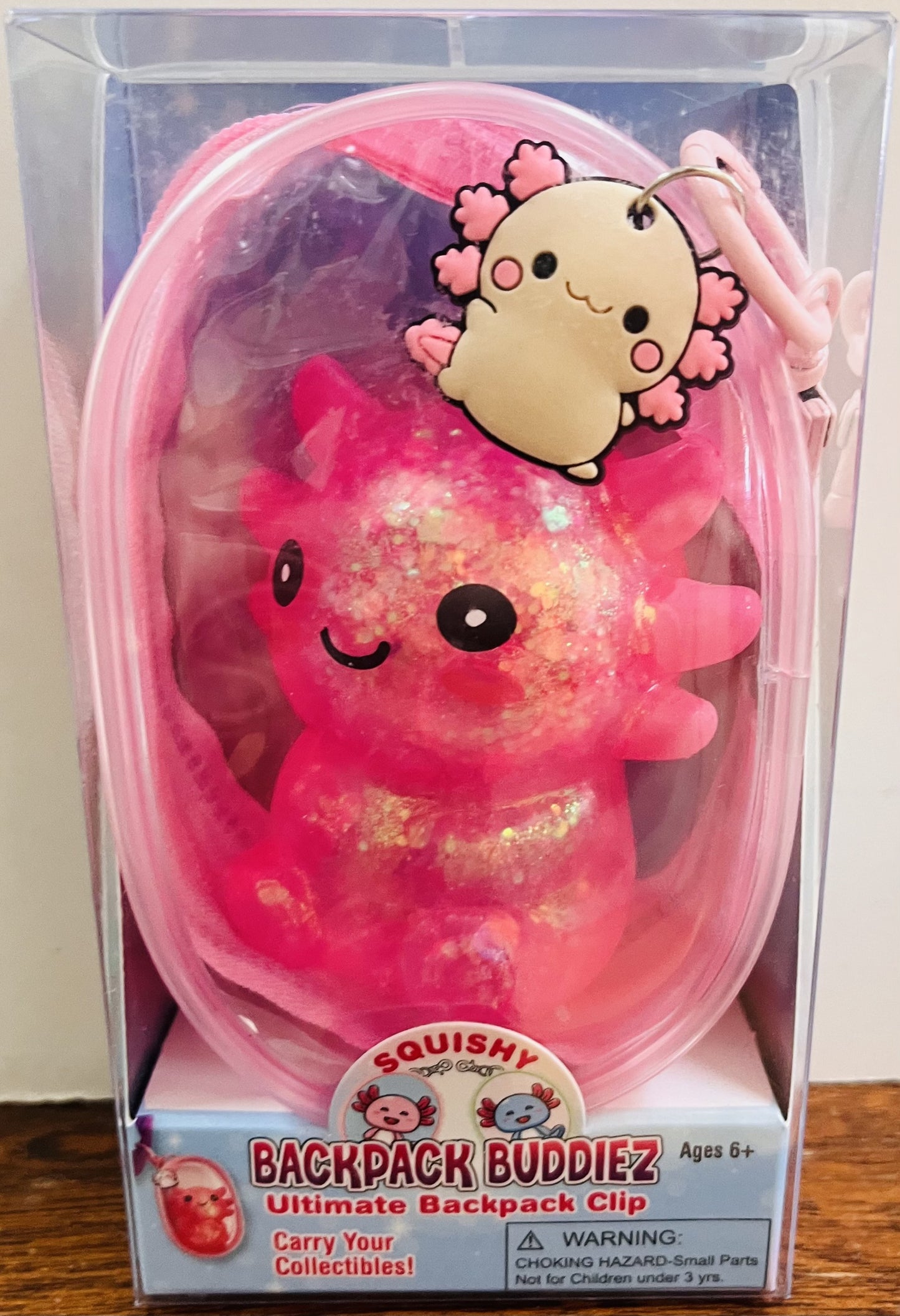 Backpack Buddies- Axolotl