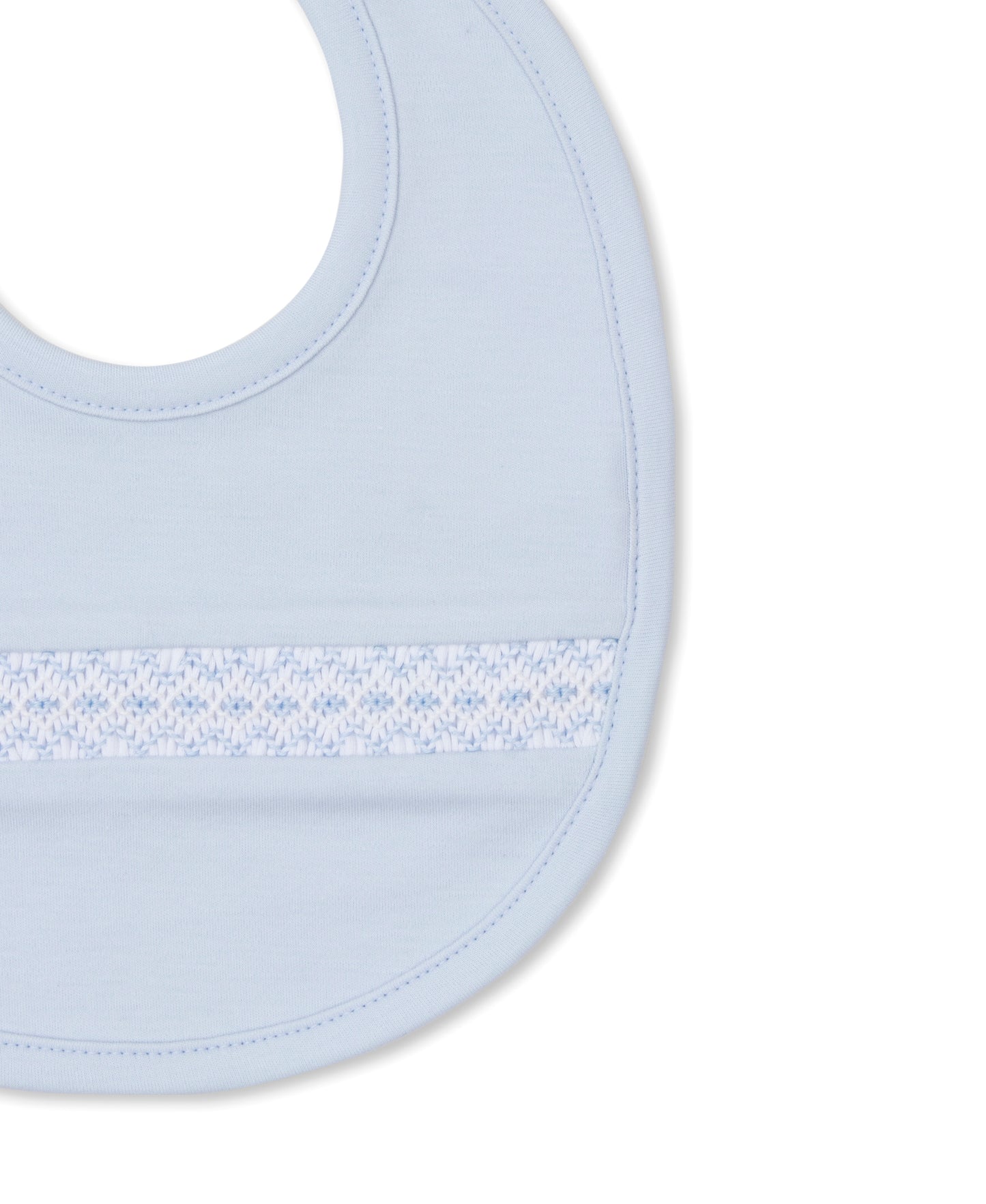 Kissy Kissy Hand Smocked CLB Charmed Bib