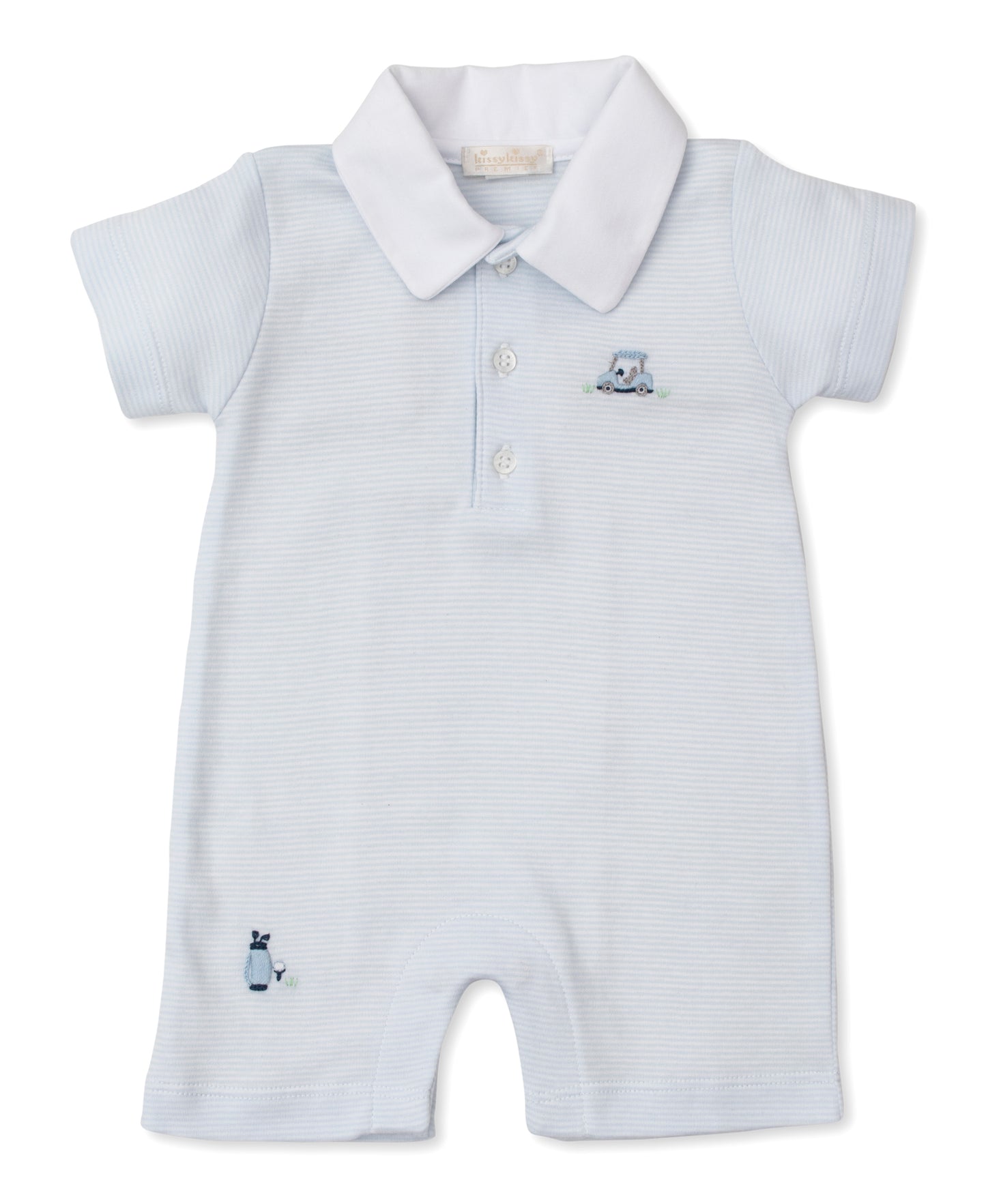 Kissy Kissy Embroidered Short Playsuit