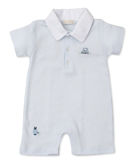 Kissy Kissy Embroidered Short Playsuit