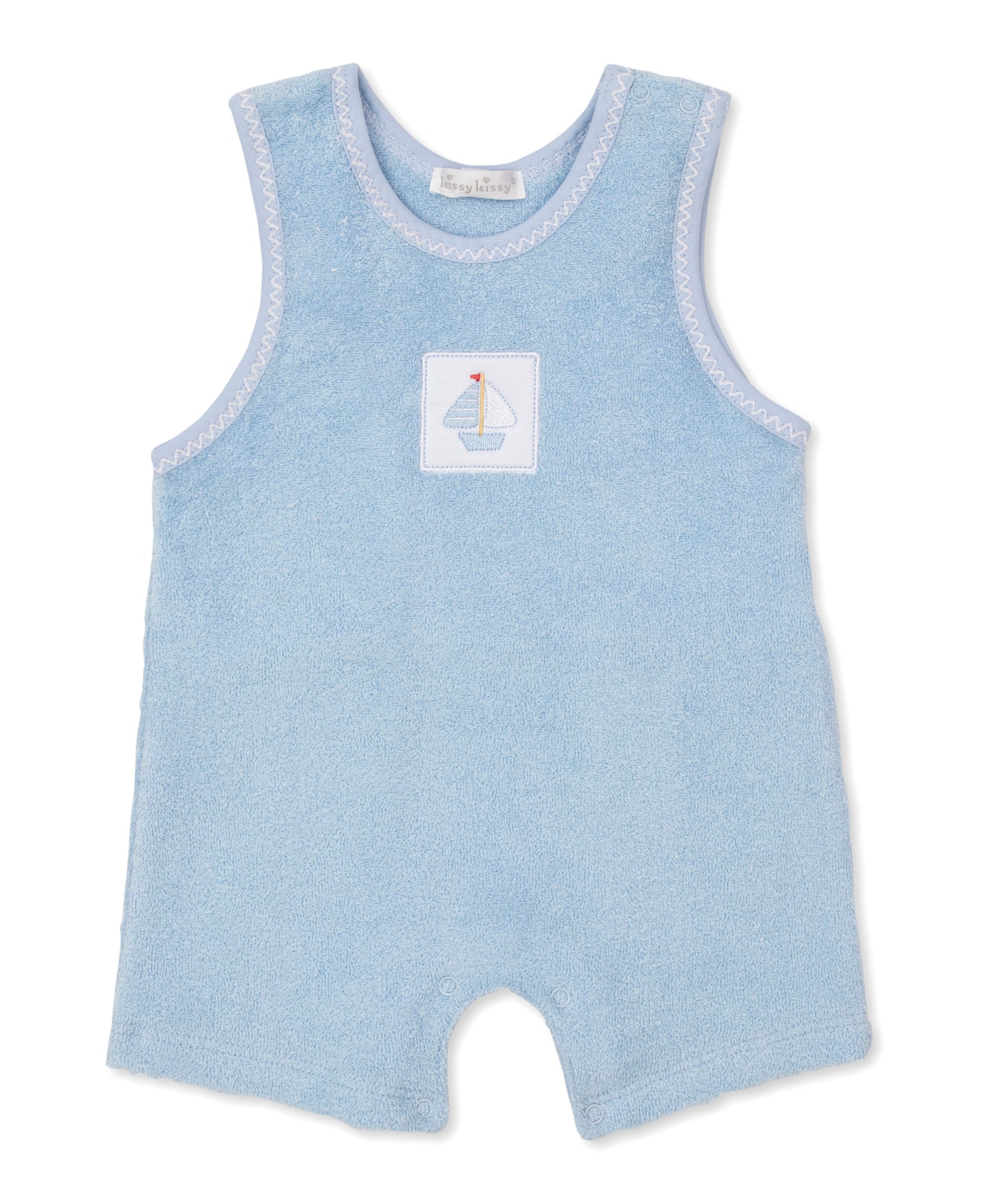 Kissy Kissy Regatt-Terry Sleeveless Playsuit