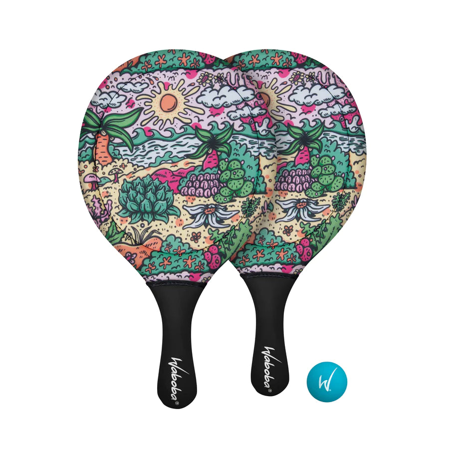 Beach Paddle Ball Set