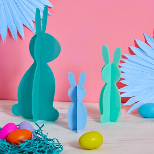 Acrylic Bunnies (Set of 3)