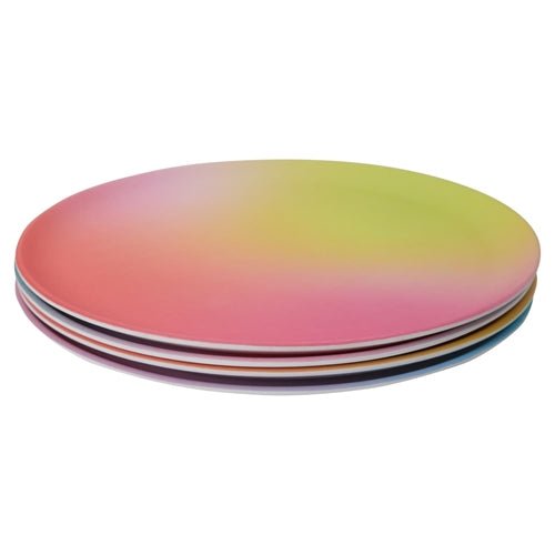 Ombre Melamine Plates (Set of 4)