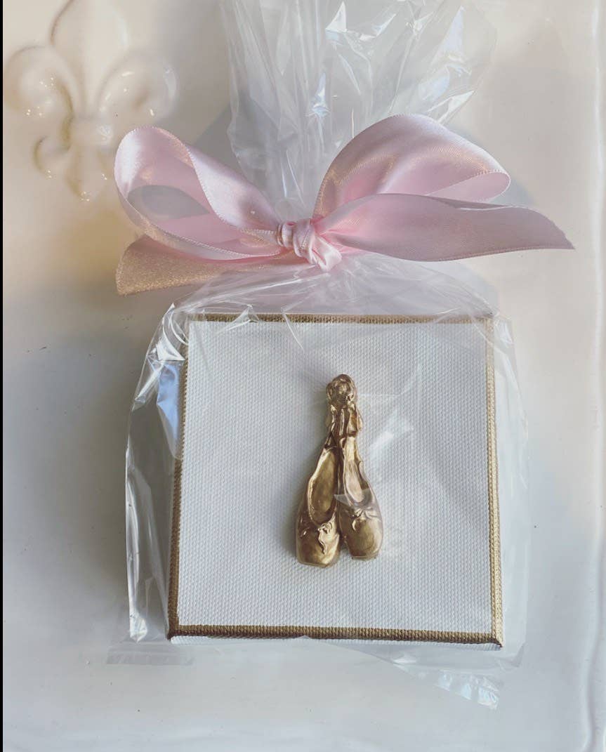 Ballerina Slipper Canvas Art