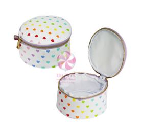 3” Seersucker Mini Button Bag