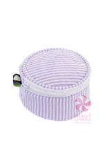 3” Seersucker Mini Button Bag